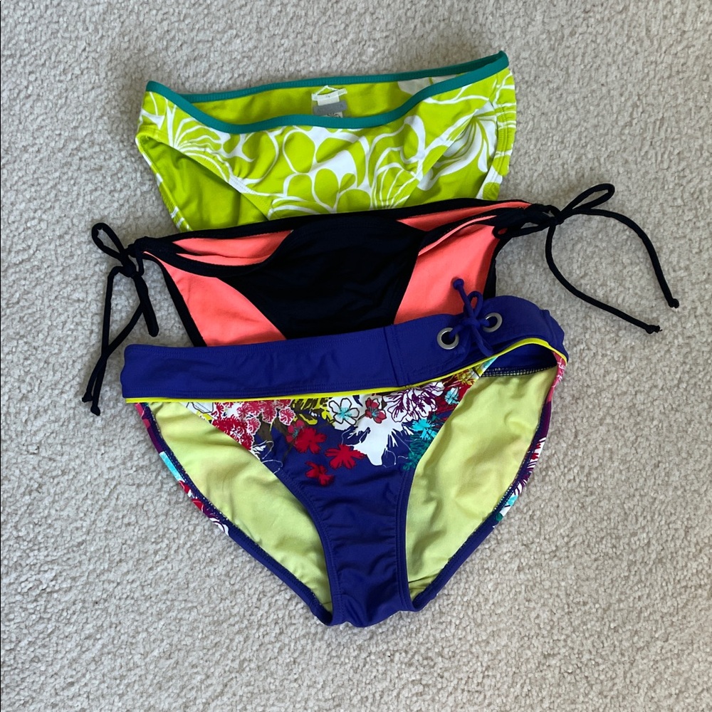 Athleta Multicolor Bikini Bottoms